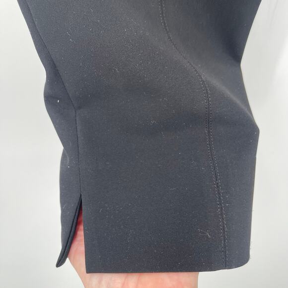 JOEFFER CAOC Pants Size 4 Designer Luxury Black Canada Stretch Side Zipper - Picture 10 of 12
